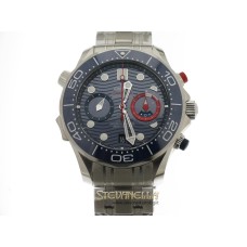 Omega Seamaster Diver 300m America's Cup Chronograph ref. 210.30.44.51.03.002 nuovo 